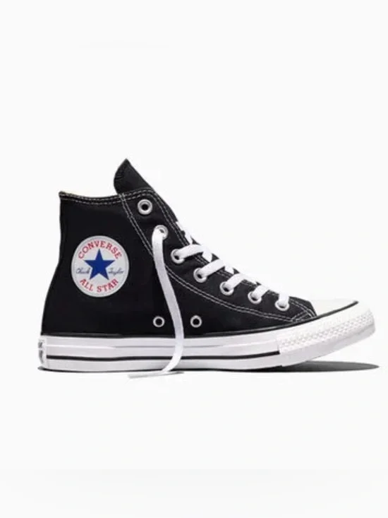 Converse All Star Chuck Taylor black high tops - Picture 1 of 8